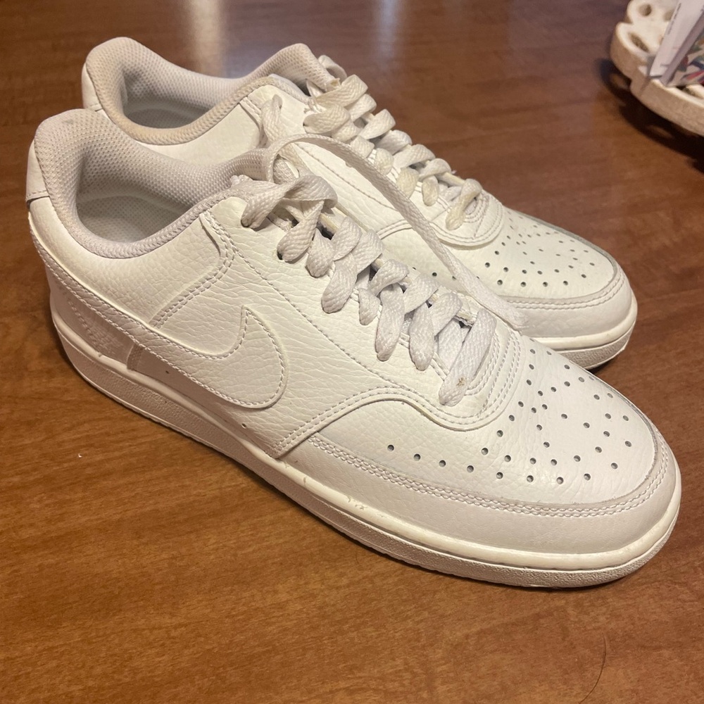 Nike Women’s Classic White Leather Sneakers